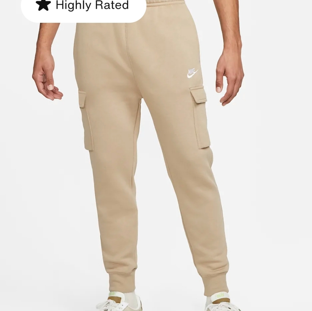 Nike Men's Sportswear Club Fleece Cargo Sweatpant Size Small
